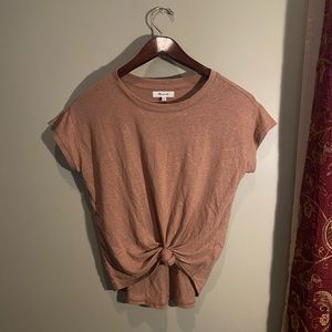 MADEWELL Linen Blend Asbury Tee